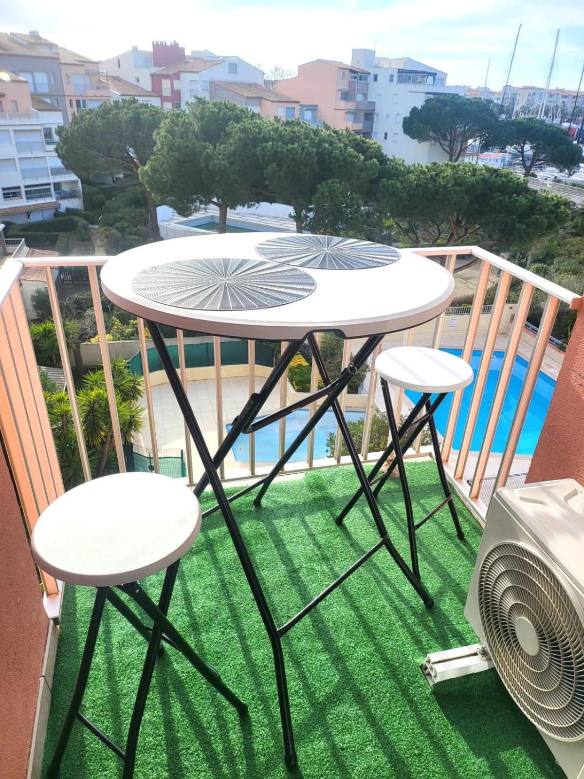 Appartamento T1 Cap D'Agde Piscine Port Esterno foto